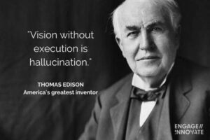 วิสัยทัศน์โดยไม่มีการดำเนินการคือภาพหลอน