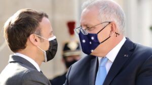 AUKUS nuclear submarine deal French ambassador lashes out at Scott