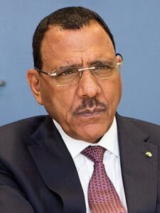 Mohamed Bazoum in 2023
